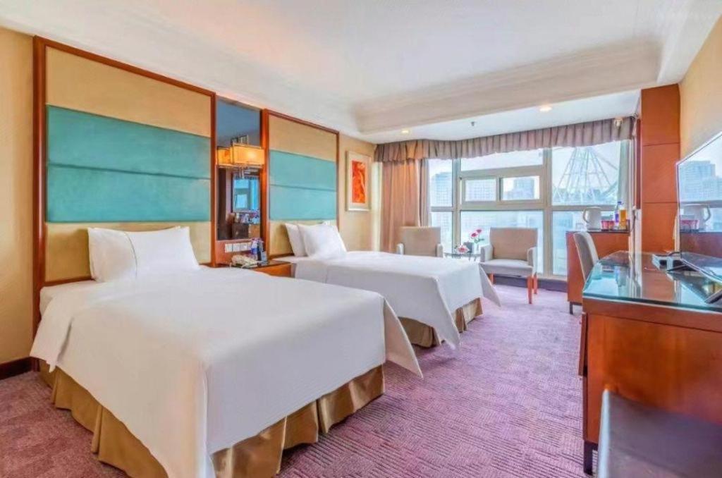 Linyi Blue Horizon Intenational Hotel Екстер'єр фото