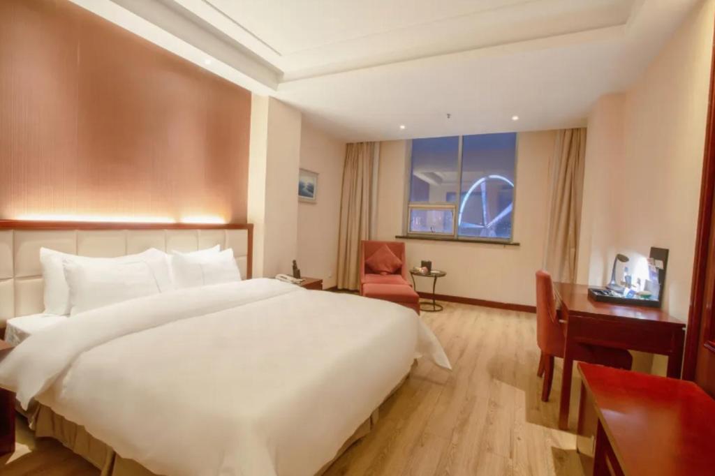 Linyi Blue Horizon Intenational Hotel Екстер'єр фото